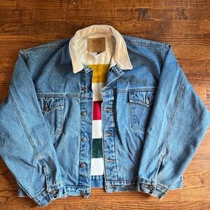 Legend Denim Jacket with Fleece Lining Men’s XL